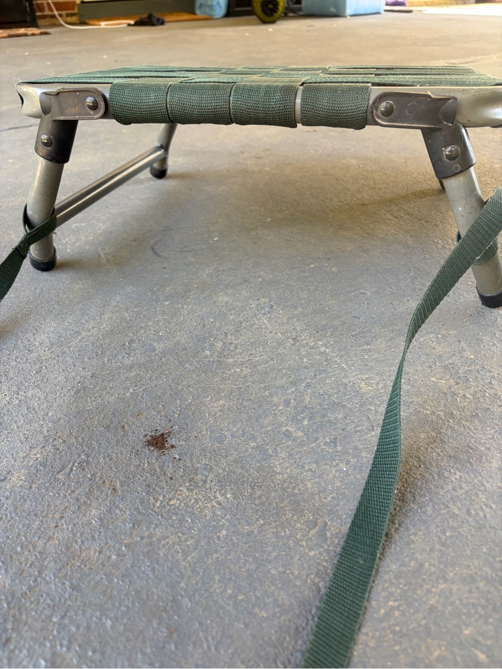 Green Woven Strap Turkey hunting seat. Extremely durable Outdoor Seat. - Picture 3 of 6